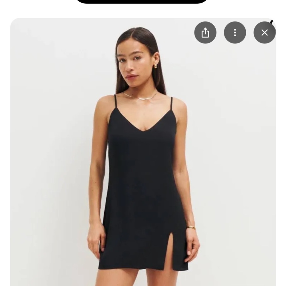 Reformation NWT Suede Dress Small